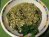 Risotto con funghi e asparagi