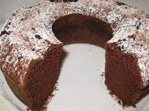 Torta light bio al cacao e albumi