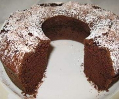 Torta light bio al cacao e albumi