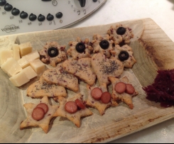 Biscotti salati ai crauti rossi/ contest biscotti salati/