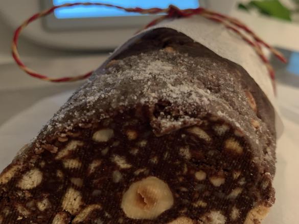 Salame al cioccolato ( senza uova)