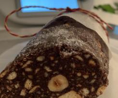 Salame al cioccolato ( senza uova)