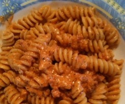 Fusilli alla 'schizzofrenica'