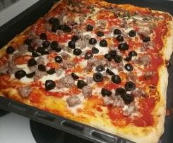 PIZZA A LUNGA LIEVITAZIONE E ALTA IDRATAZIONE