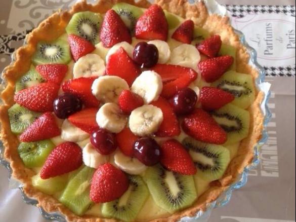 Crostata di frutta fresca