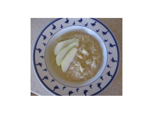 Risotto pere e gorgonzola