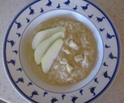 Risotto pere e gorgonzola