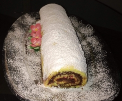 Rotolo della domenica alla nutella