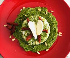 Riso su Crema di cime di rapa “contest rape”