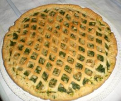 Crostata salata di spinaci