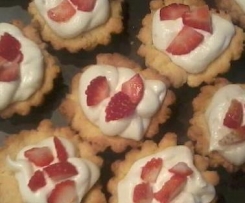 Tartellette al cioccolato bianco