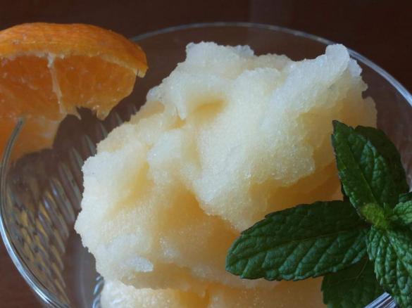 Sorbetto al mandarino