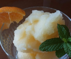 Sorbetto al mandarino