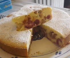 Torta di ciliegie e fichi secchi senza glutine