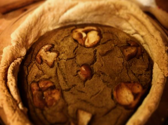 Torta sfogliata di lenticchie rosse e porcini-CONTEST PIC NIC