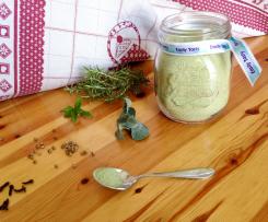 Sale verde aromatizzato alle erbe