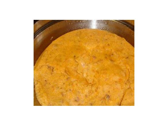 polenta con salsiccia