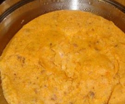 polenta con salsiccia