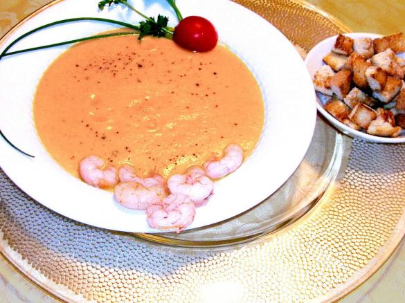 bisque di crostacei