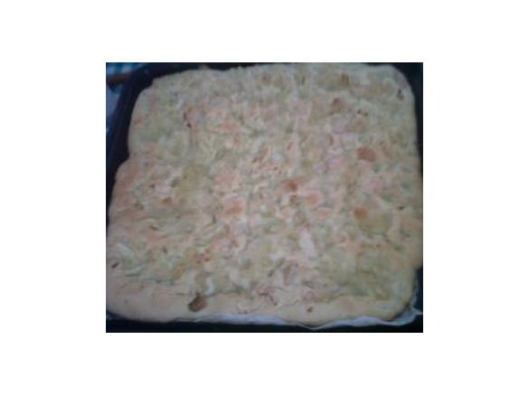 FOCACCIA CON LE CIPOLLE