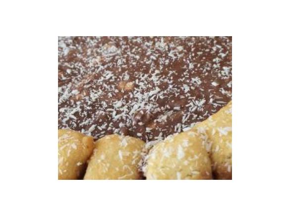 Semifreddo al cocco e cioccolato "contest torte senza cottura"