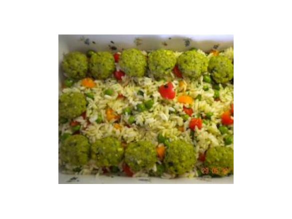 TRIS DI RISO E POLPETTE MATTE