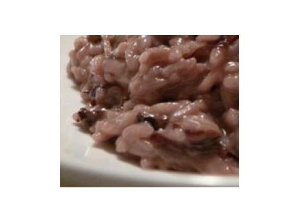Risotto Radicchio Salsiccia e panna