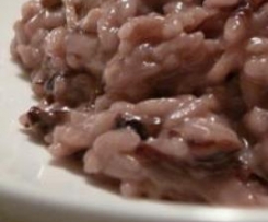 Risotto Radicchio Salsiccia e panna