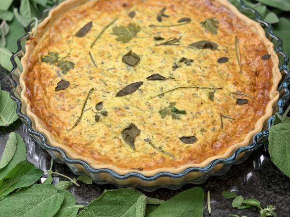 Torta salata agli aromi