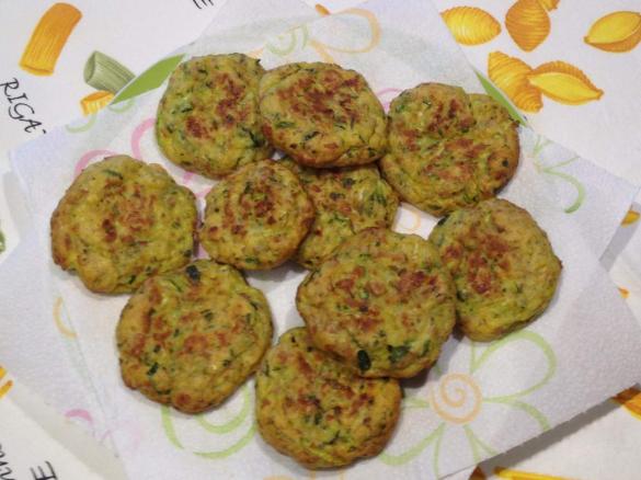 Polpettine di mortadella e zucchine