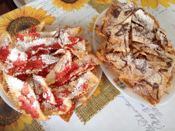 CHIACCHIERE per CANEVALE SENZA LIEVITO