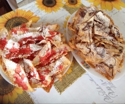 CHIACCHIERE per CANEVALE SENZA LIEVITO