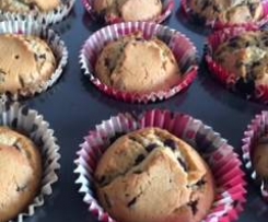 Muffin al cioccolato e caffè