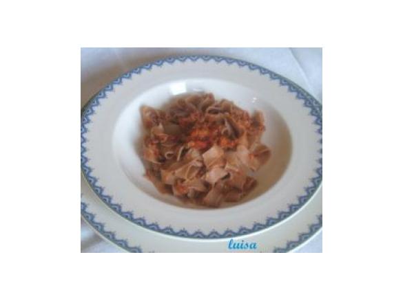Tagliatelle matte (con farina di castagne)