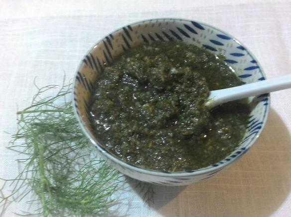 PESTO DI FINOCCHIETTO SELVATICO (CONTEST PESTO E CONDIMENTI)
