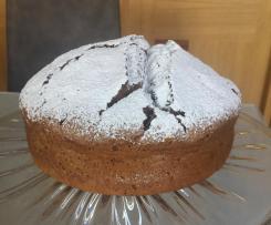 Torta all'acqua al caffè