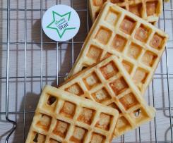 Waffle aromatizzati alla Vannilina senza burro