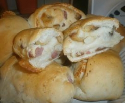 Panini wustel e patatine