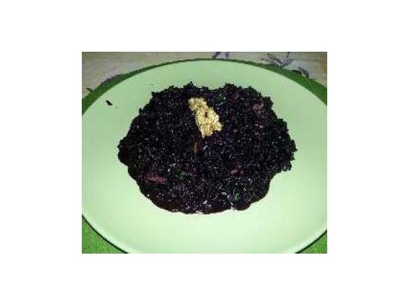 Riso Venere Salmone e Noci