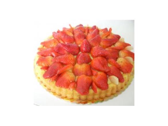 torta con le fragole