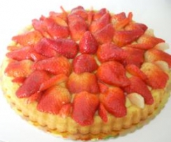 torta con le fragole