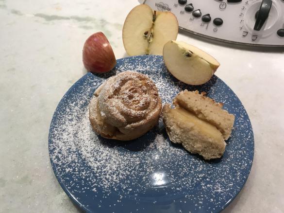 Ciambelline alle mele e profumo di cannella