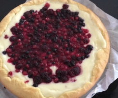 Finta crostata con crema golosa (Contest torte veloci)