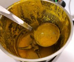 Vellutata di zucca con ricotta e parmigiano