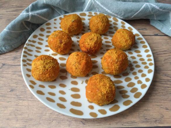 Polpette di zucca e ceci