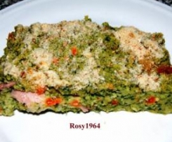 Gateau di patate, spinaci e carote o zucca