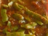 Fagiolini piatti (taccole) al pomodoro