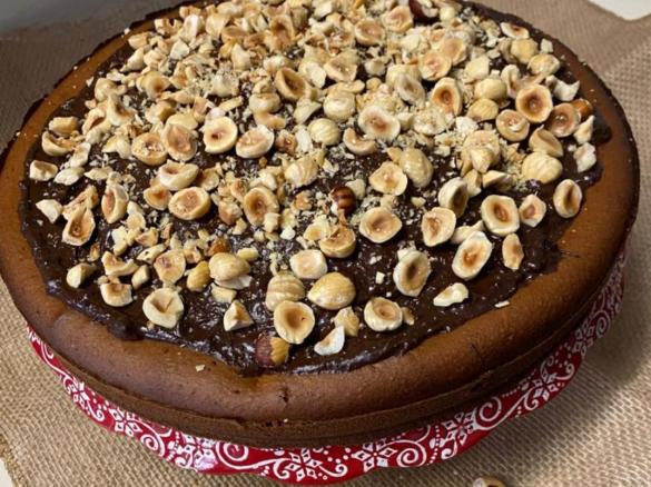 Torta di nocciole e ricotta