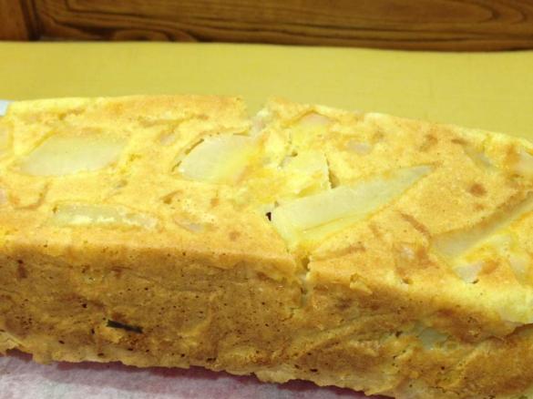  Plumcake all'avena con pere e mandorle 