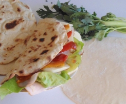 Piadina con olio senza strutto